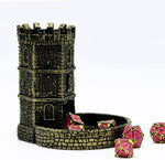 KSNDie DM gift packaging and complete dice tower set