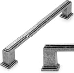 KOOFIZO 20 Pack Oil Rubbed Bronze Cabinet Knobs Rectangular Single Hole K07 | Solid Hardware, Sturdy, Comfortable, Brushed Bronze Kitchen Cabinet Pulls Drawer Knob, for Dresser Cupboard Bedroom Bathroom - Image 15