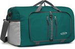 G4Free 40-liter duffle bag detail view of SBS metal zippers