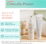 Side profile of Avène Cicalfate+ Absorbing Soothing Spray bottle