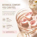 Application of Pixi Rose Cream Cleanser for sensitive skin