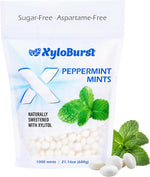 Xyloburst - Xylitol Mints | Sugar Free Breath Mints for Oral Health | Gluten Free, Vegan, Keto Friendly | Aspartame Free Mints | Peppermint | 275 Count - Image 9
