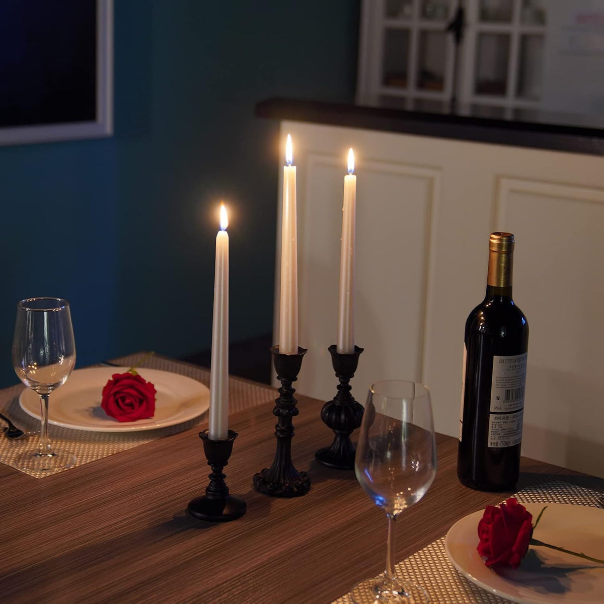 Guichifun decorative candle holder holiday setup