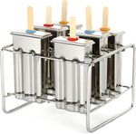 Complete set of Elemony metal ice cream molds