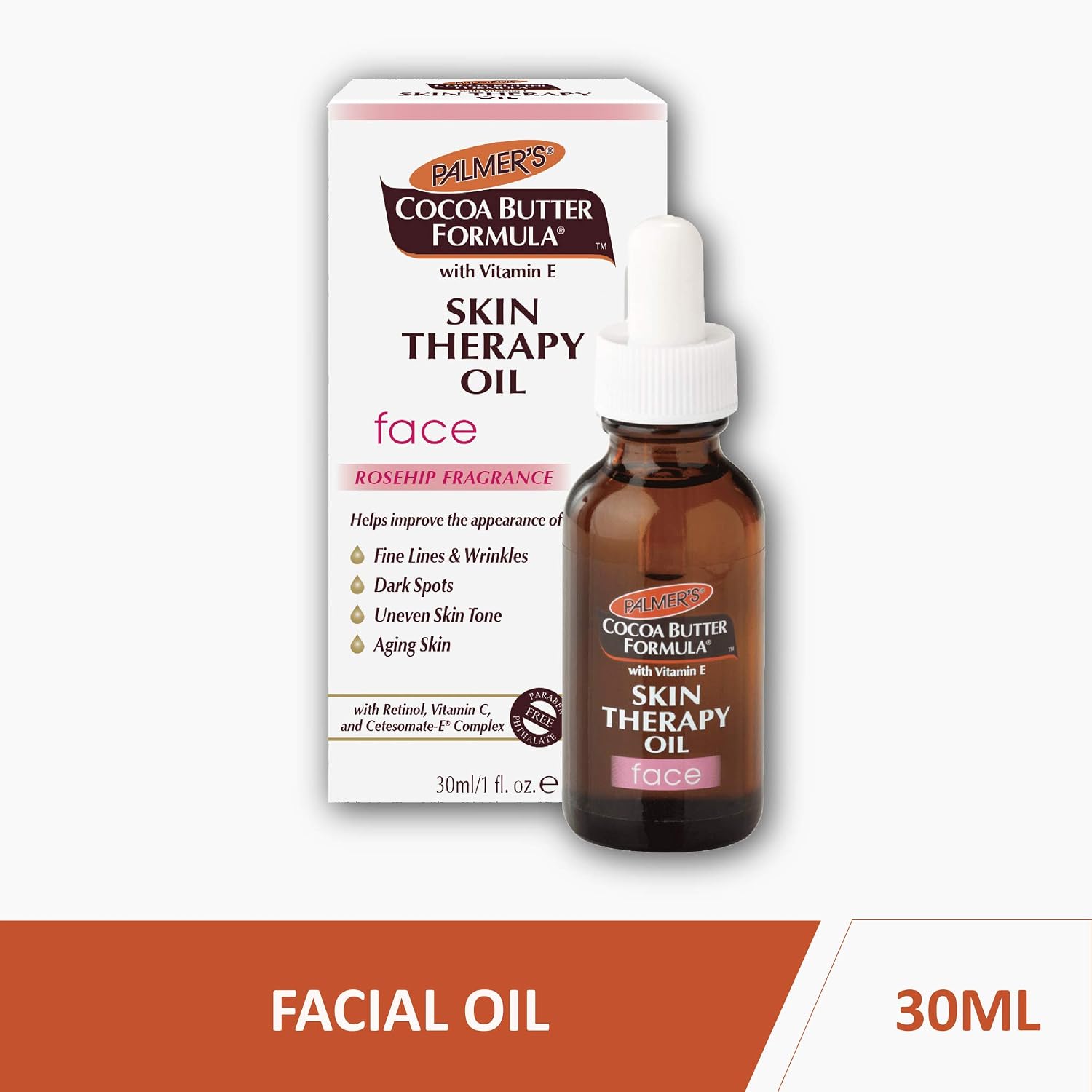 Palmer's Cocoa Butter Formula Skin Therapy Oil front view bottle