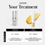 KateCeuticals hydrating and plumping skincare treatment bottle angle view