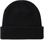 Classic Double Layer Knit Beanie Hat Warm Thick Acrylic Winter Hats Daily Cuffed Beanies Watch Hat for Men Women - Image 13