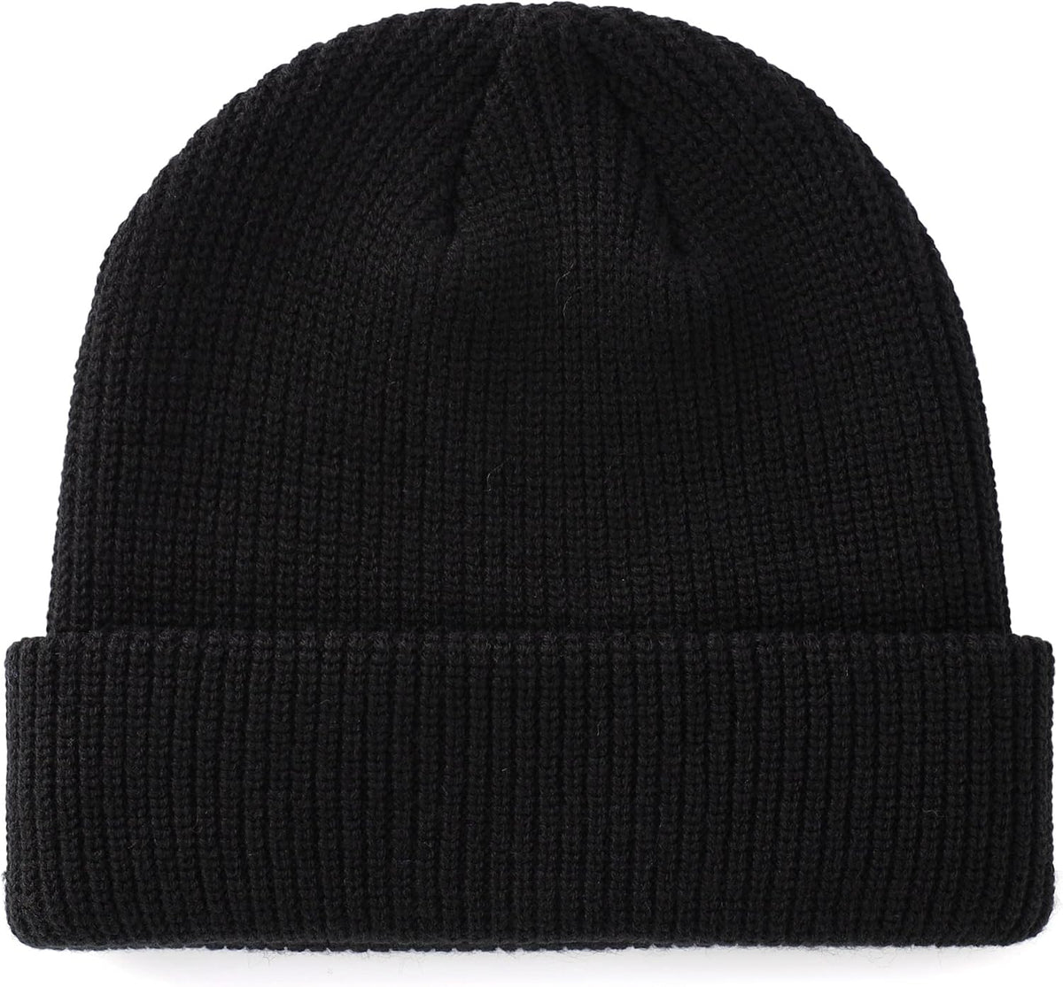 Classic Double Layer Knit Beanie Hat Warm Thick Acrylic Winter Hats Daily Cuffed Beanies Watch Hat for Men Women - Image 13