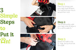 AKAY small pet accessory backpack laid flat with included 2 meter leash