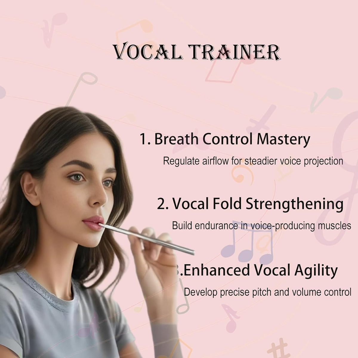 Specialized cleaning brushes included in the XAWICH vocal trainer set