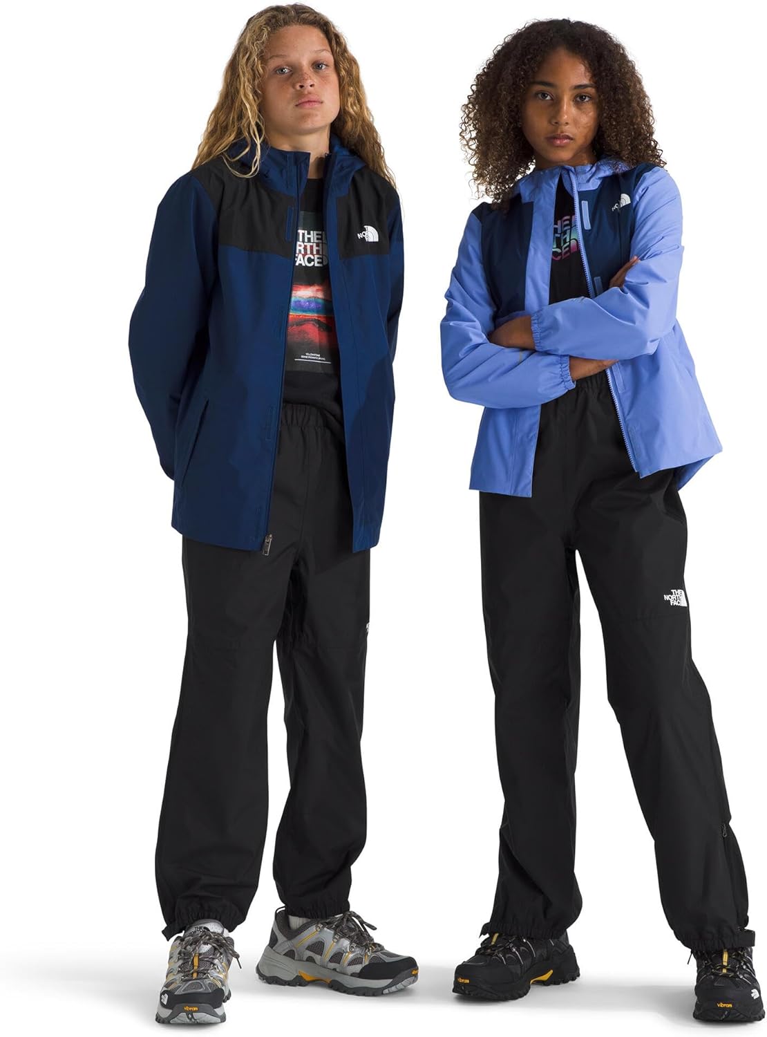 The North Face Unisex Teen Antora Rain Pant front view premium waterproof outdoor gear