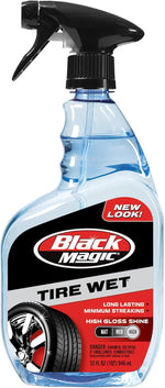Black Magic 22320 Tire Wet 32 Fluid Ounce bottle front view