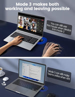 Meatanty Metal Tiny Mouse Jiggler, USB Mouse Mover Undetectable, Automatic Shaker with Separate Mode and ON/Off Buttons, Mouse Moving Device LED Screen, Wiggler Giggler Keep Computer/PC/Laptop Awake - Image 4