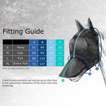Summer Mint color shade of Harrison Howard horse fly mask