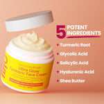 Imported Korean beauty moisturizer jar by SeoulCeuticals for treating dull dry skin.