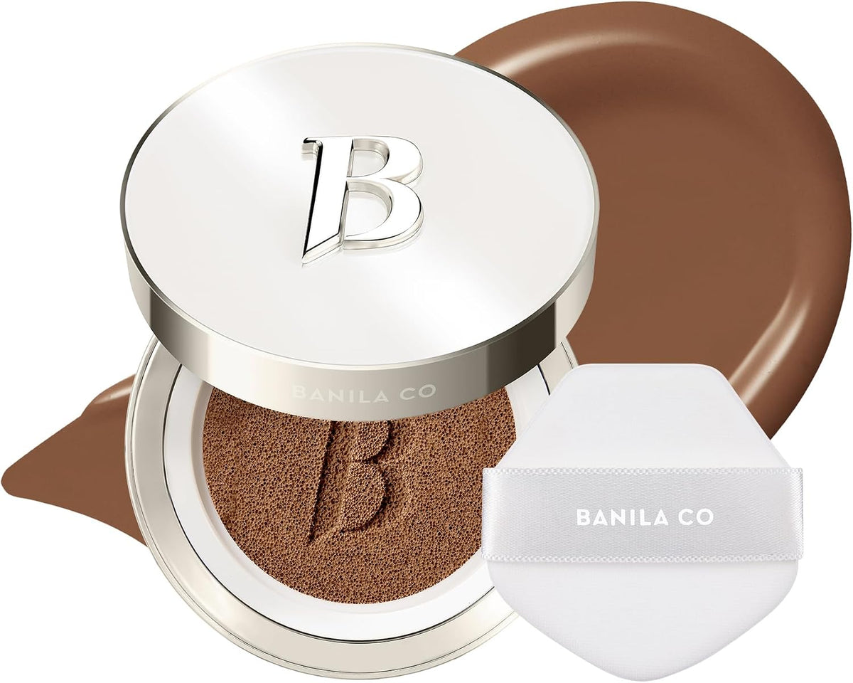 BANILA CO Covericious Ultimate Cover Cushion | Pore Blurring & Seamless Finish | Up to 100HR Long-Wear Matte Foundation | 20 Inclusive Shades | Korean Cushion Foundation (14g / 0.49 oz), 40C COCOA - Image 10