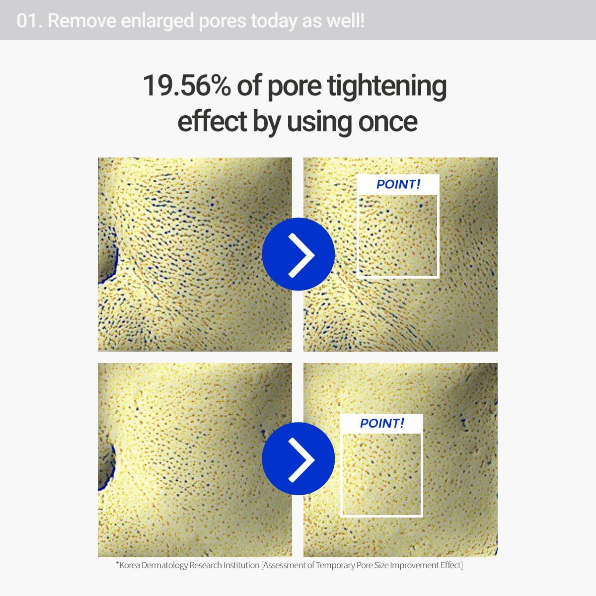 Back view of Rovectin Pore Care Tightening Cleansing Foam label