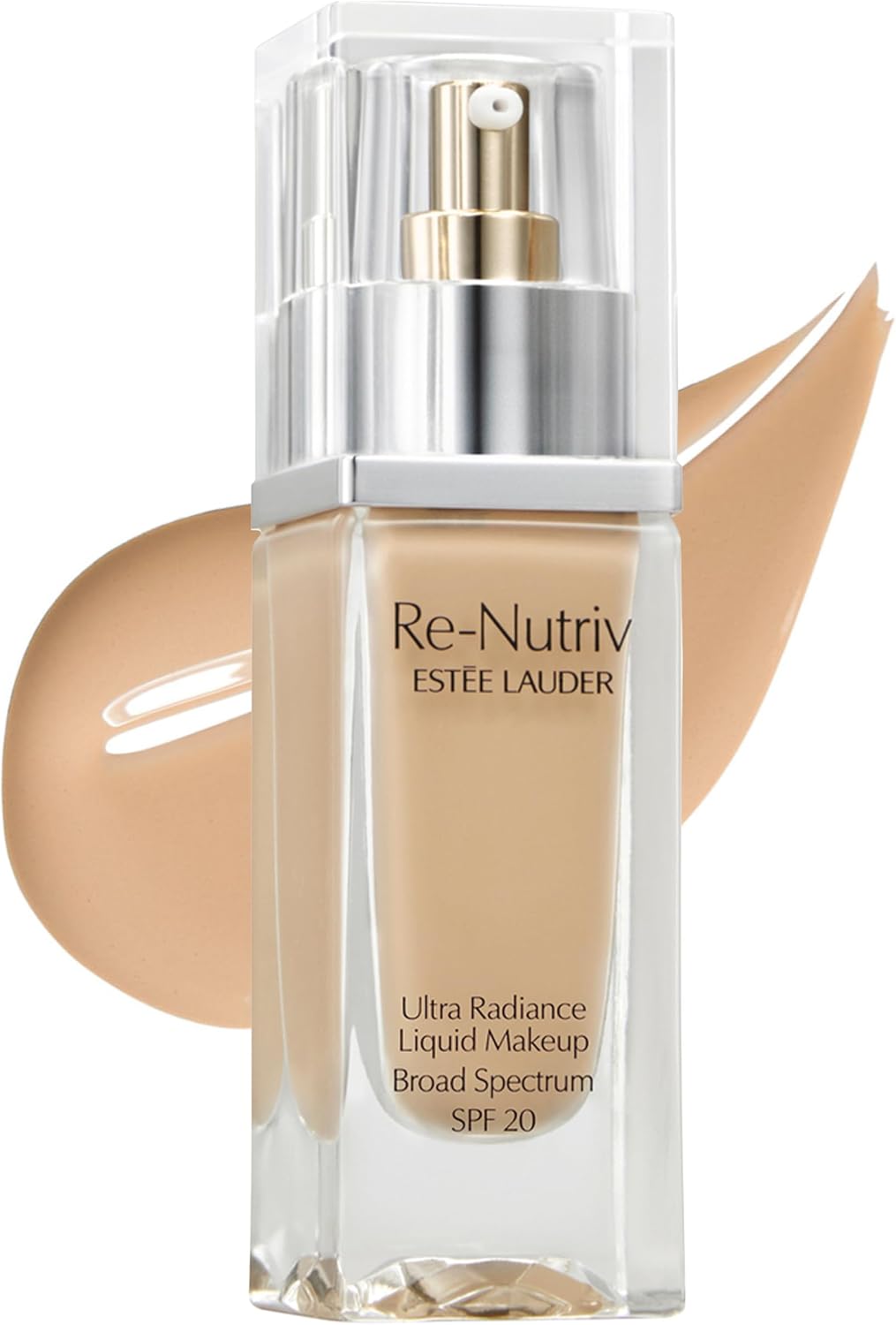 Este Lauder Re-Nutriv Ultra Radiance Liquid Foundation SPF 20 | Luxurious, Hydrating, Long-Wearing, 1 Fl Oz - Image 10