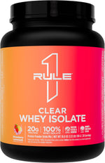 Rule 1 Proteins Clear Whey Isolate, Cherry Limade, 27 Servings | 20g All-Whey Isolate Protein Mix, Over 9g EAAs, 90 Calories, Zero Sugar, Easy to Digest, Light, Crisp, and Refreshing Taste - Image 10