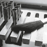Escoda watercolor painting brush full length view