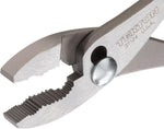 Close-up of TEKTON pliers adjustable nut and bolt fastener