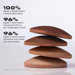 Imported Italian terracotta baked bronzer compact close up
