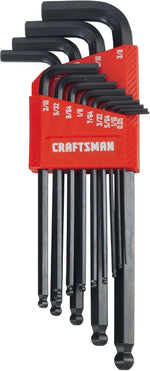 Craftsman professional hex key set close up