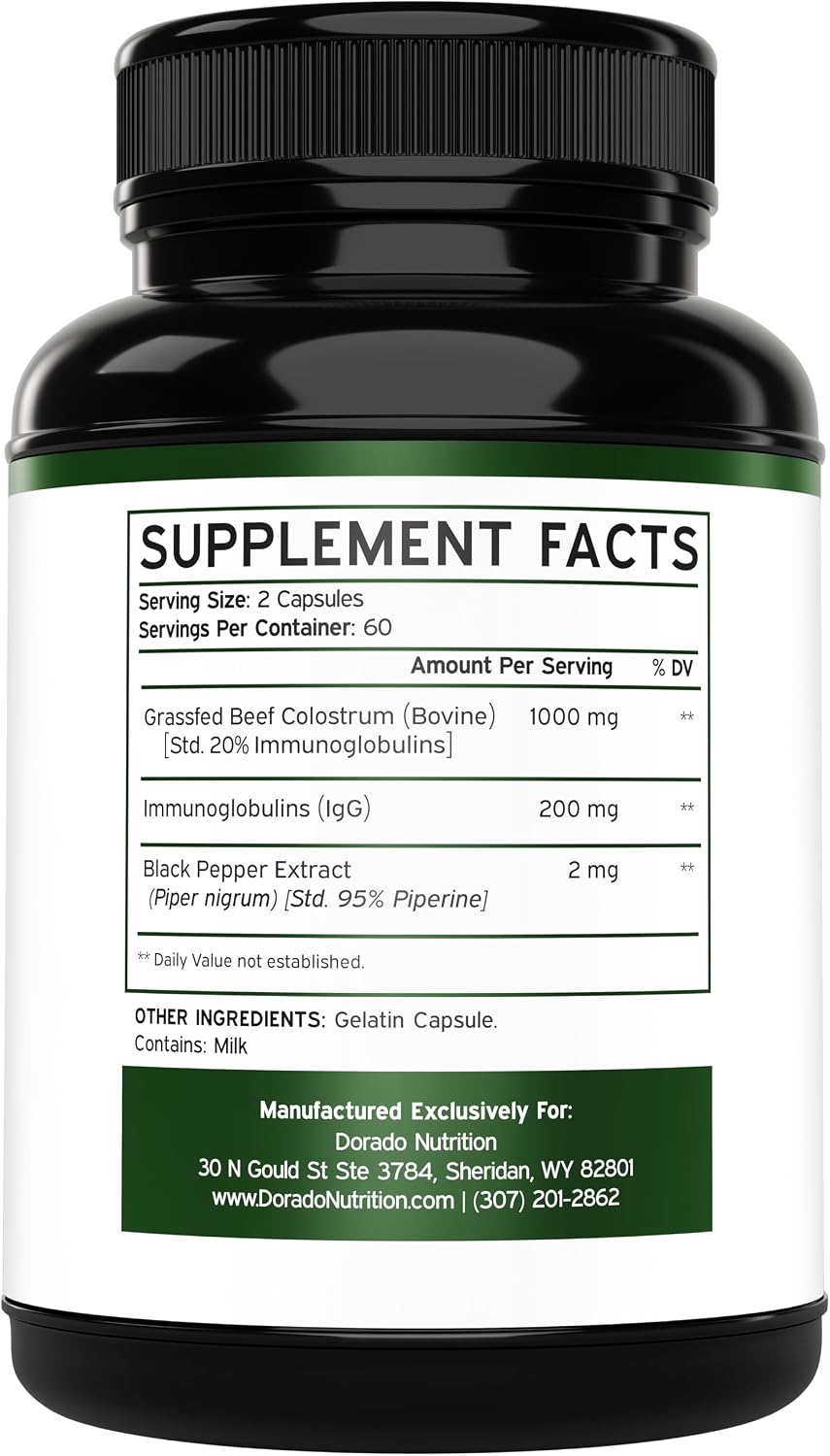 Dorado Nutrition immunity bundle featuring capsules and gummies.