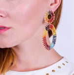 BaubleStar oval drop earrings packaging display