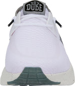 HEYDUDE Sirocco lace up loafers side profile view