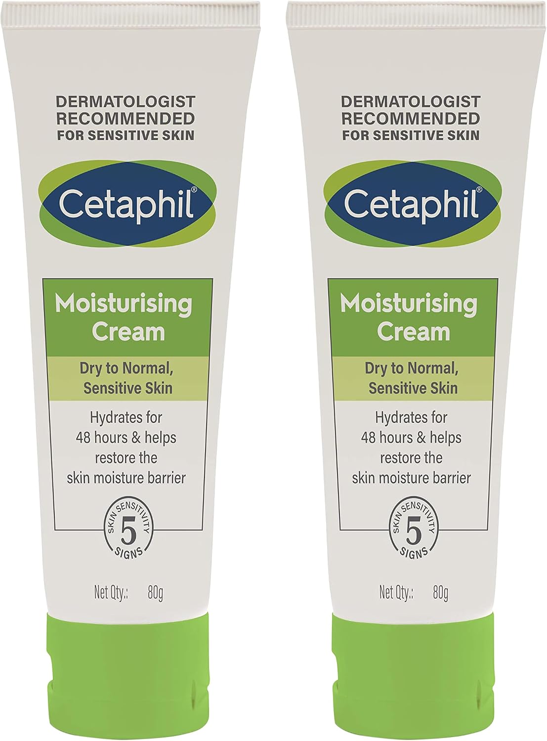 Cetaphil Moisturising Cream 453 g for Dry & Sensitive Skin | 48H Hydration with Almond Oil, Niacinamide & Panthenol | Rich Fragrance and Paraben Free Moisturiser, Prevents Moisture Loss & Repairs Skin Barrier | Dermatologist Recommended - Image 11