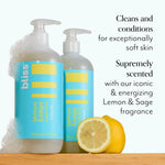 Bliss Grapefruit and Aloe moisturizing cream texture close up
