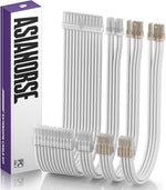 AsiaHorse 16AWG PSU Cable Extension Kit, Sleeved Custom Mod GPU PC Audio Video Power Supply Soft Braided Cables with Comb Kit, 24P/8P to 6+2P/ 8P to 4+4P 30CM - Image 11