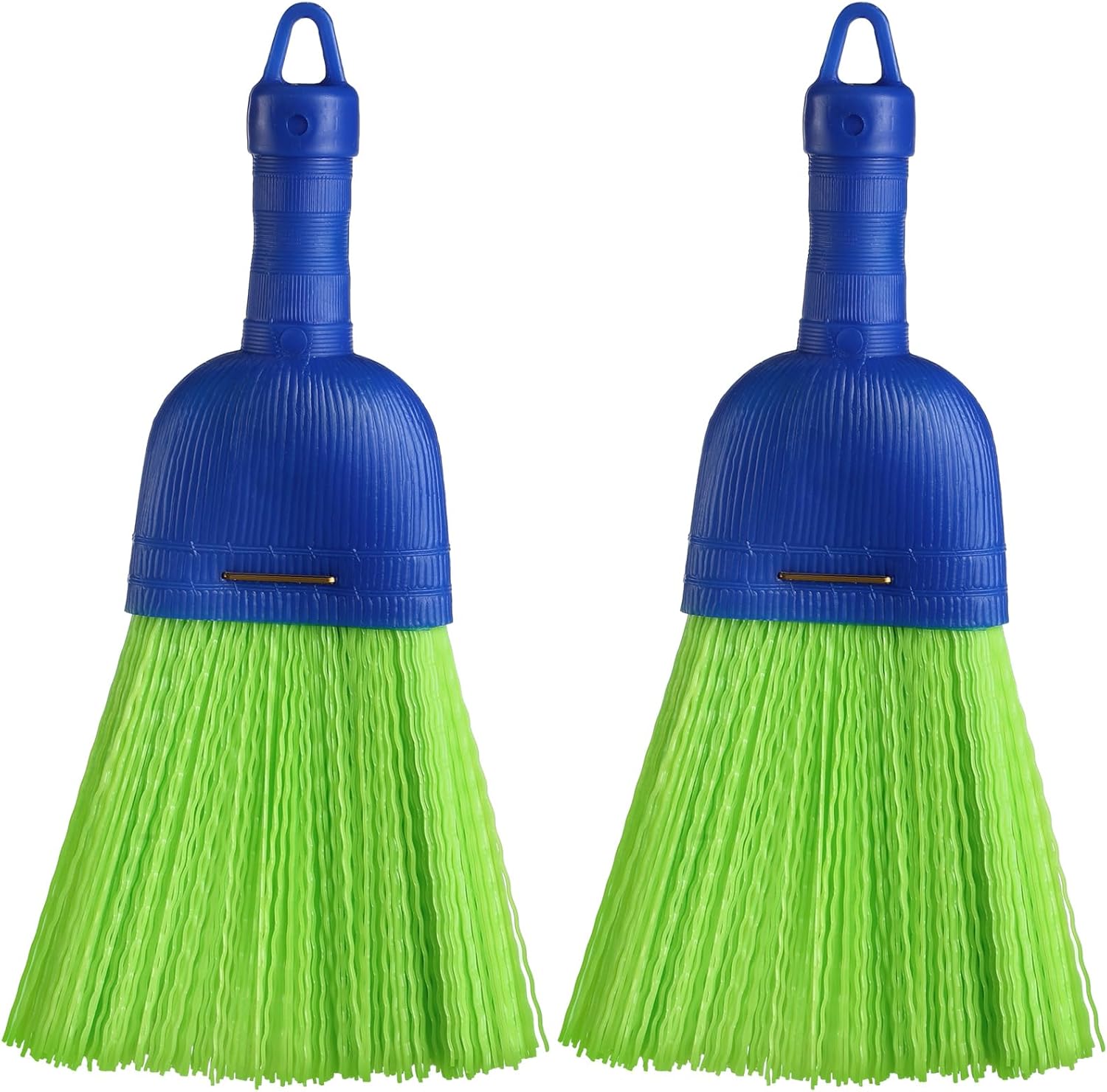 Domensi 2 Piece Whisk Broom set front view for handheld cleaning.