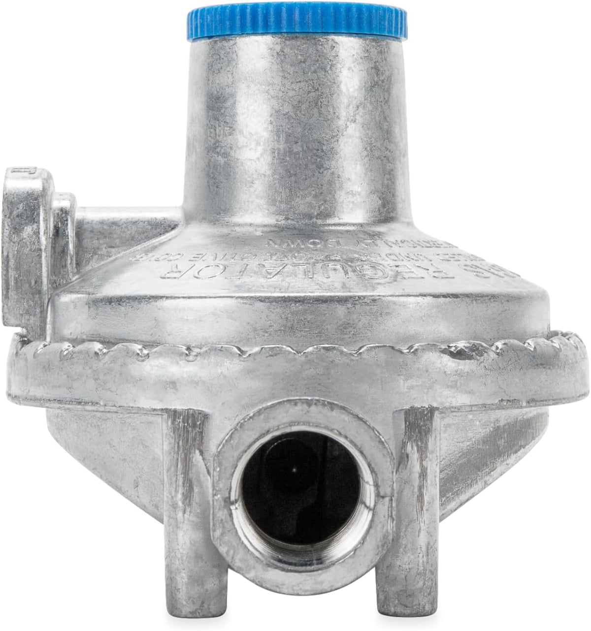 Label details and specifications printed on the regulator