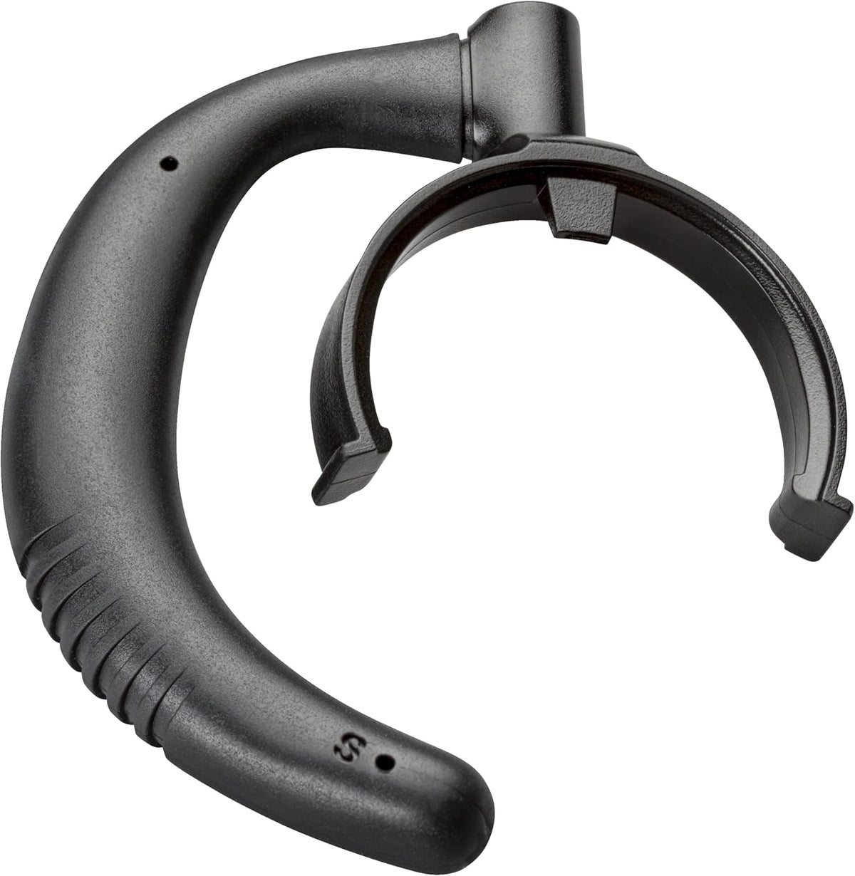 Plantronics standard earloop kit black front view replacement accessory