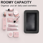 LETGO transparent travel pouch packed with carry-on flight essentials