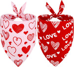 Vivifying 4th of July Dog Bandana, 2 Pack Triangle Pet Scarves with Double-Sided Independence Day Designs, Polyester Memorial Day Pet Bibs for Small, Medium & Large Dogs (Large, American Flag & Star) - Image 10