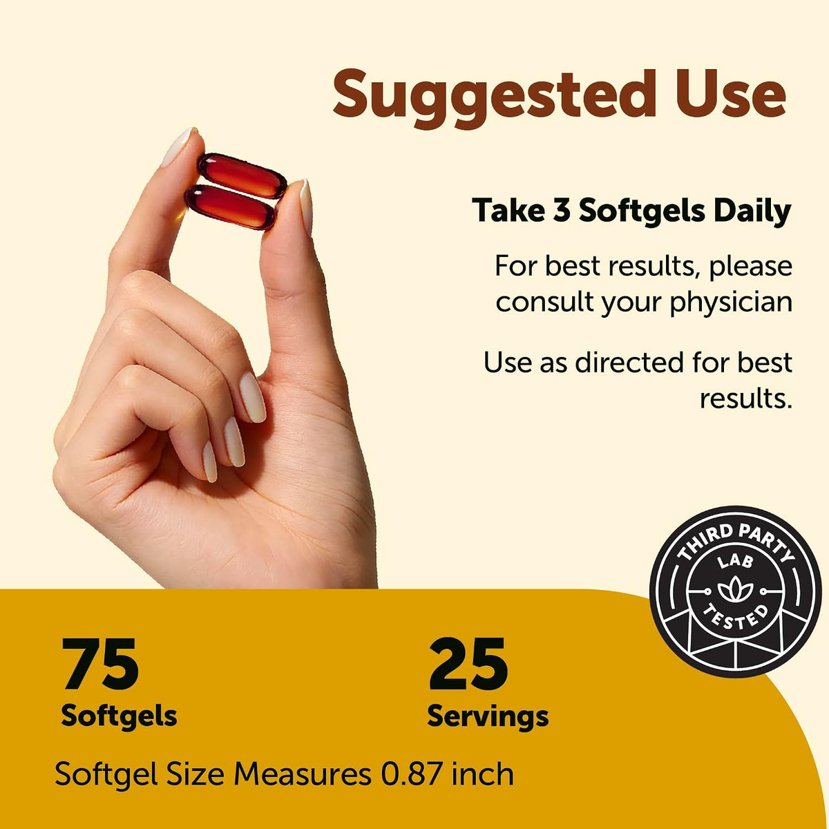 Micro Ingredients Cold Pressed Pumpkin Seed Oil serving size information
