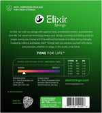Elixir Nanoweb bass strings set showing gauge label and branding