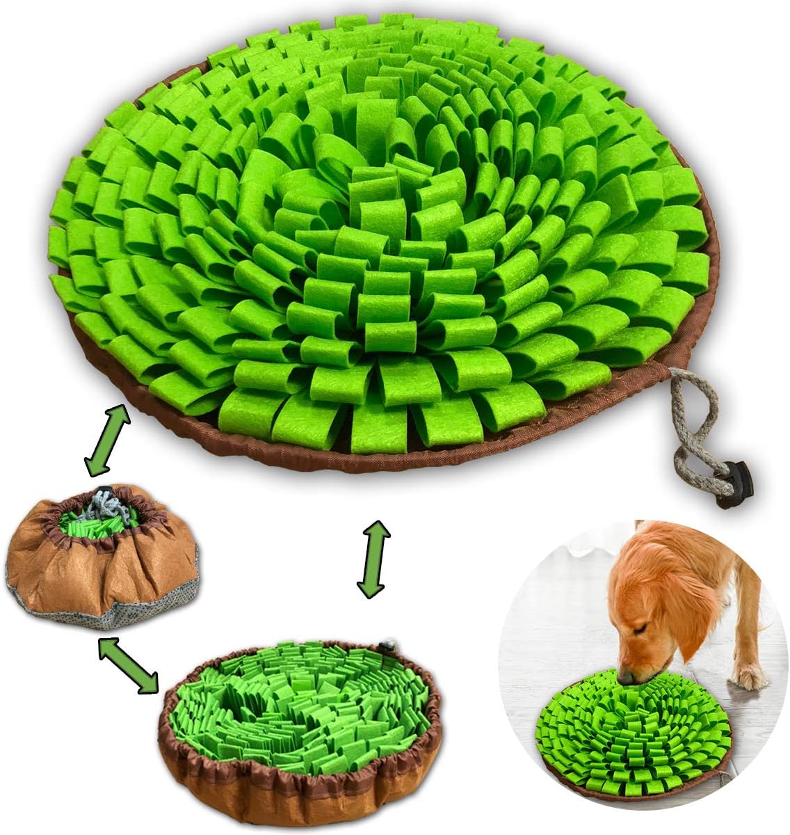 Neecong Pet Snuffle Mat For Dogs front view