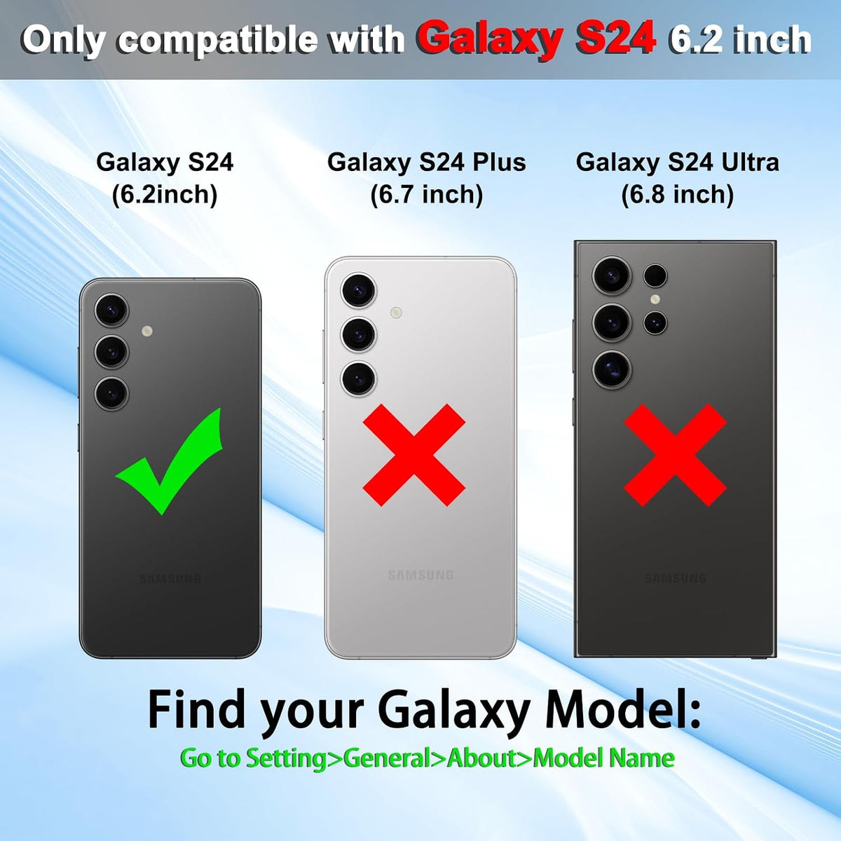 VANAVAGY Galaxy S24 rose gold case open showing card slots