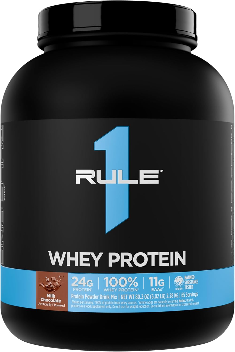 Rule 1 Proteins Whey Protein Powder, Caf Mocha, 27 Servings | 24g Fast-Acting Protein from All-Whey Sources with Naturally Occurring EAAs & BCAAs for Workout Recovery or Anytime Use - Image 13