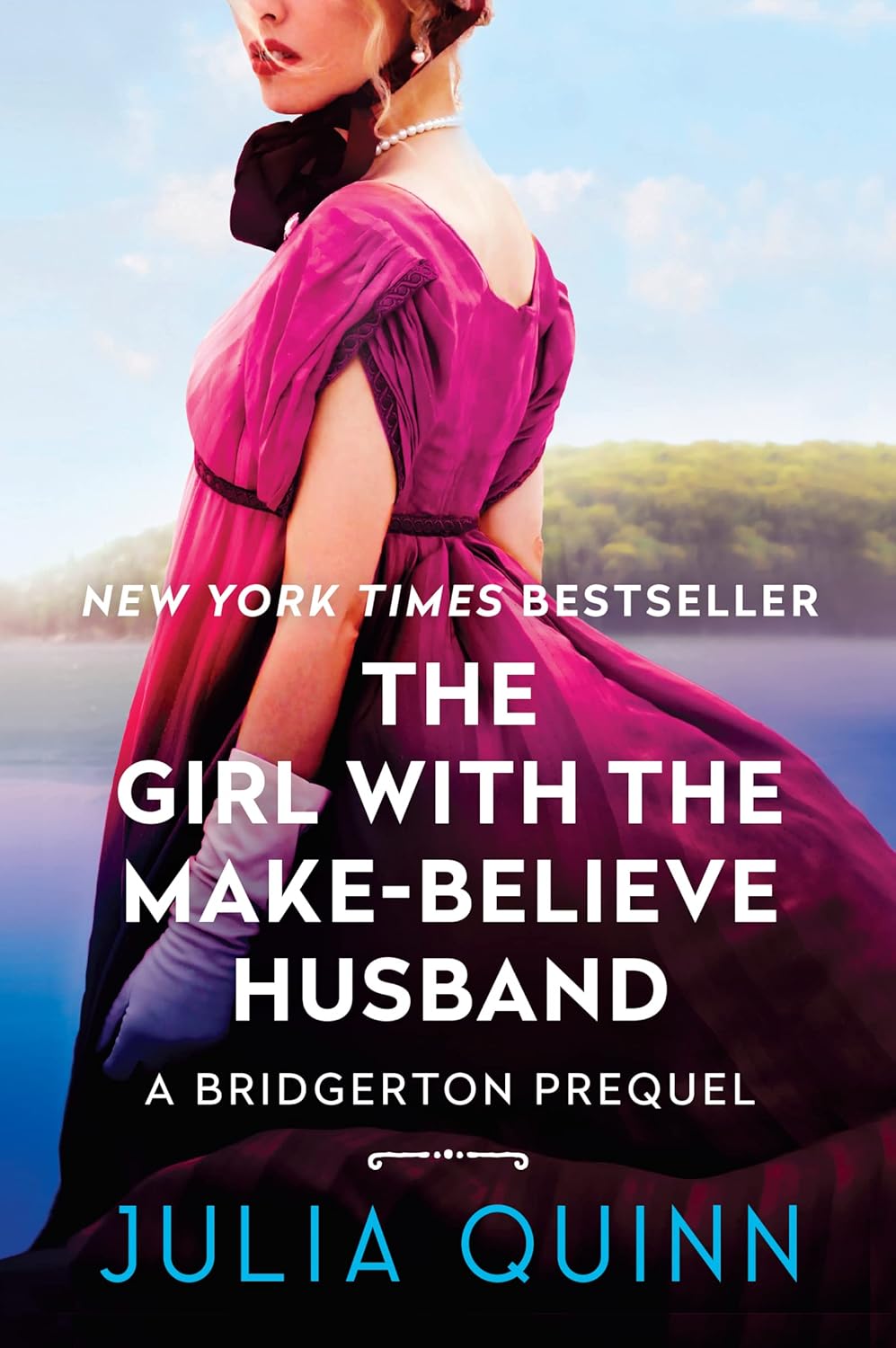 Julia Quinn The Girl with the Make Believe Husband paperback front cover view historical romance book