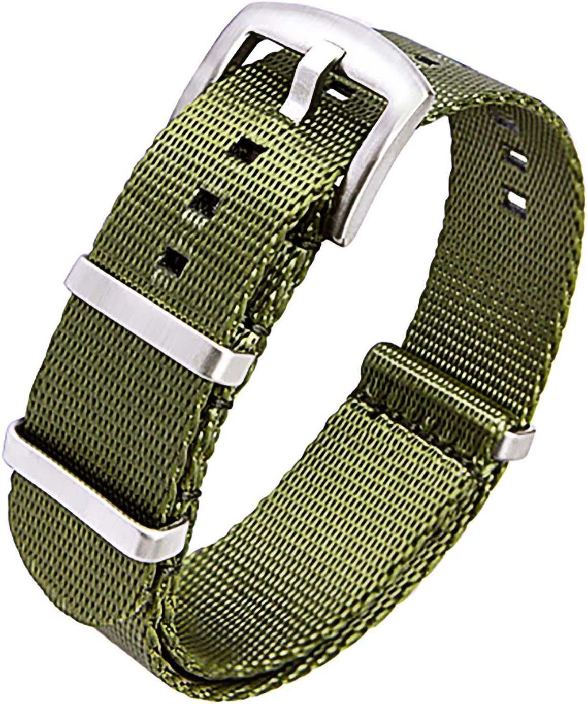 Ritche Military Ballistic Nylon Watch Strap with Heavy Buckle 18mm 20mm 22mm Premium Nylon Watch Bands for Men Women - Image 10