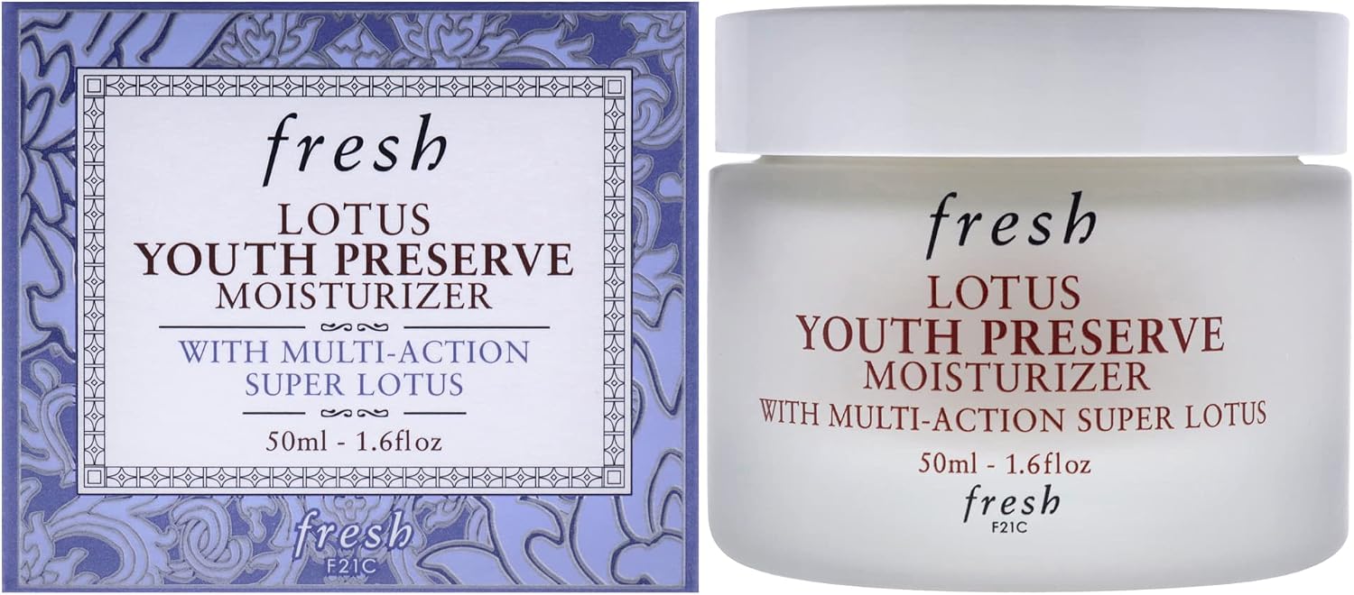 Fresh Lotus Youth Preserve Moisturizer front view jar packaging