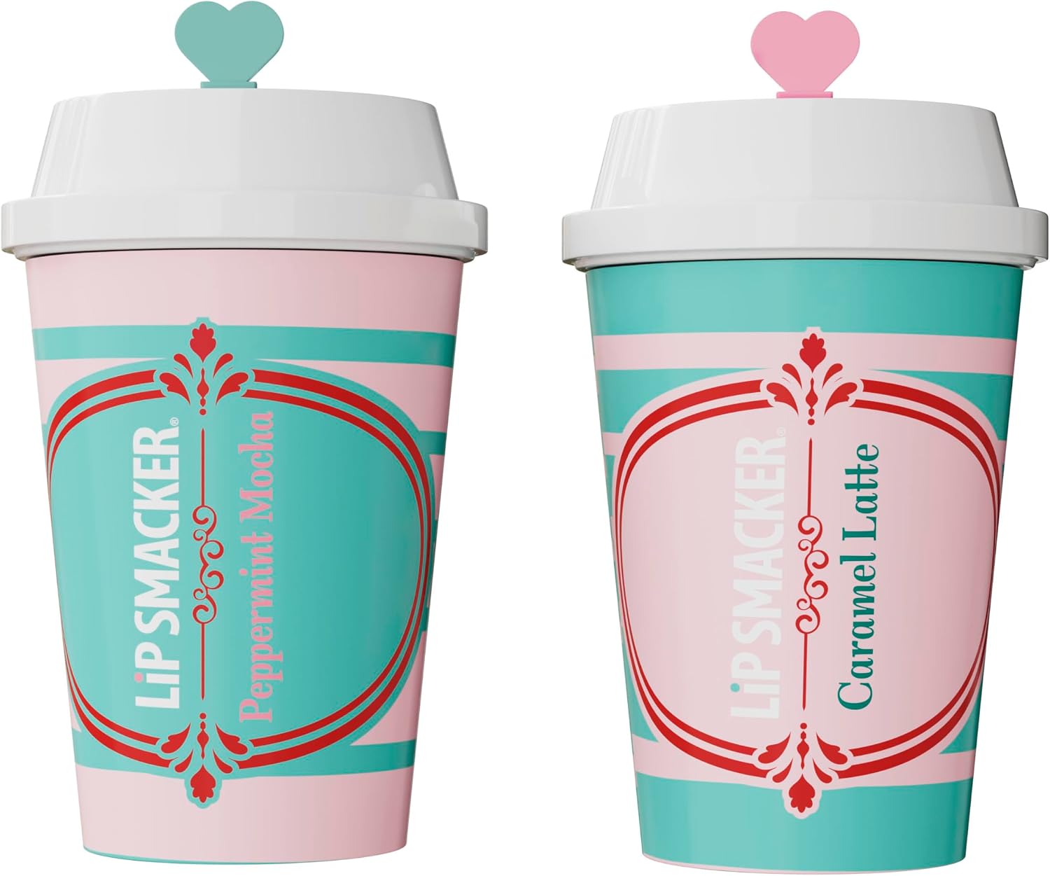 Lip Smacker Holiday Cafe Peppermint Mocha frappe cup design balm