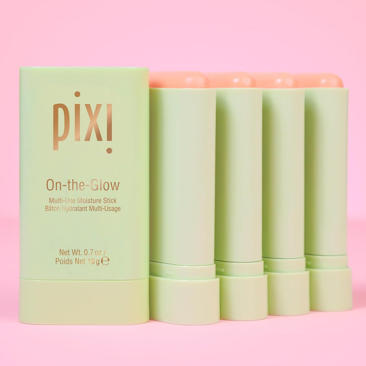 Pixi On The Glow travel-friendly packaging size reference