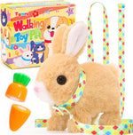 Tagitary plush bunny interactive electronic toy front view