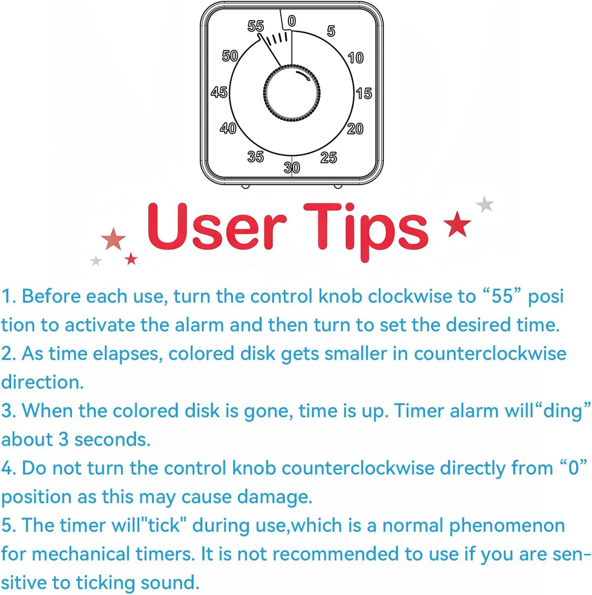 Secura time management tool packaging and unit